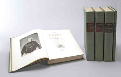 COROT Camille Catalogue raisonné de l'oeuvre par Alfred Robaut Editions Léonce Laget...