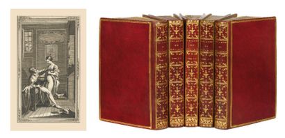 BOCCACE Jean. (voir reproductions) Le Décaméron. Londres (Paris), 1757-1761 ; 5 vol....