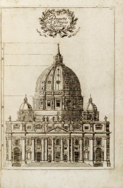 NERALCO. I tre ordini d'architettura dorico, ionico e corintio. Rome, Antonio de...