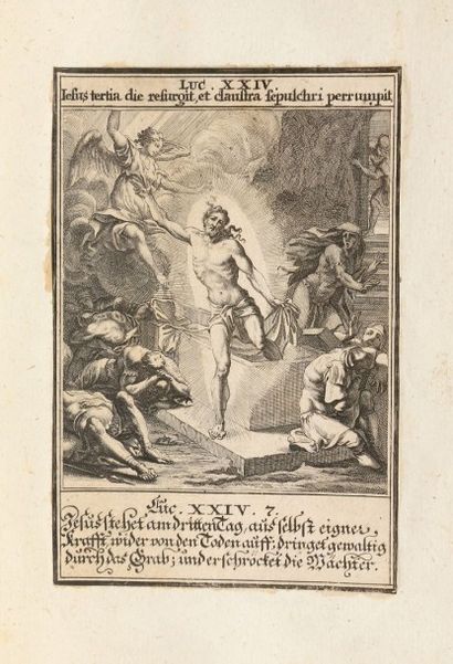 SANDRART (Johann Jacob von), WEIGEL (Christoph) [Recueil de gravures]. Passio Domini...
