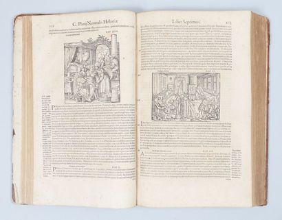 PLINE L'ANCIEN. Historia mundi naturalis? in libros XXXVII distributa, viuisque imaginibus...