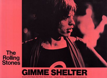 null GIMME SHELTER The Rolling Stones dans le film d'Albert Maysles, David Maysles...