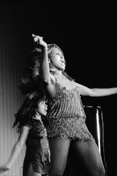 null TINA TURNER Concert d'Ike & Tina Turner à l'Olympia, à Paris, le 30 janvier...