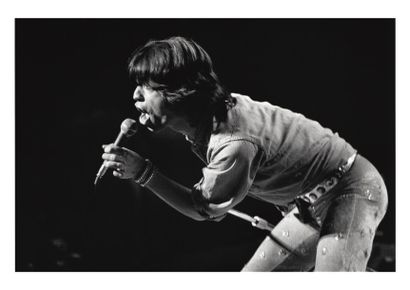null MICK JAGGER Concert des Rolling Stones au Palais des Sports, à Anvers, le 15...