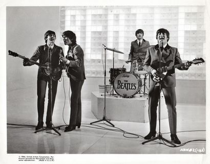 null QUATRE GARÇONS DANS LE VENT / A HARD DAY'S NIGHT The Beatles dans le film de...