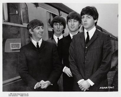 null QUATRE GARÇONS DANS LE VENT / A HARD DAY'S NIGHT The Beatles dans le film de...