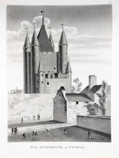 SAINT-VICTOR (J.B. de) Tableau historique et pittoresque de Paris, depuis les Gaulois...