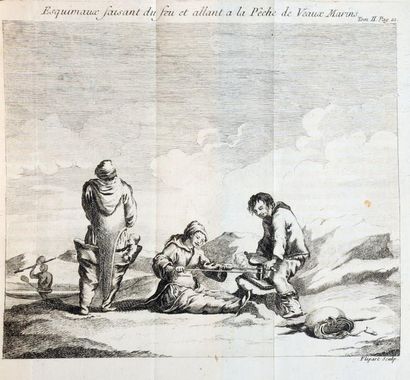 ELLIS (Henri) Voyage de la Baye de Hudson fait en 1746 et 1747 pour la découverte...
