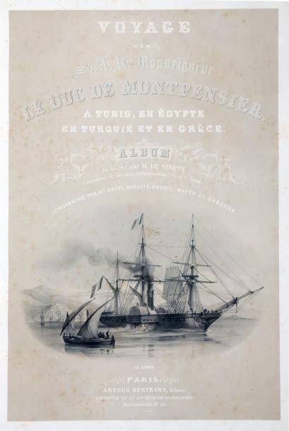 LATOUR (Antoine de) Voyage de S.A.R. Monseigneur le duc de Montpensier à Tunis, en...