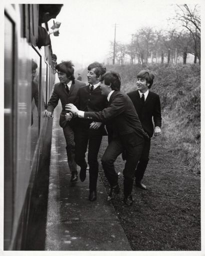 null QUATRE GARÇONS DANS LE VENT / A HARD DAY'S NIGHT The Beatles dans le film de...