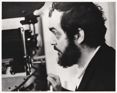 null ORANGE MÉCANIQUE / A CLOCKWORK ORANGE Stanley Kubrick sur le tournage de son...
