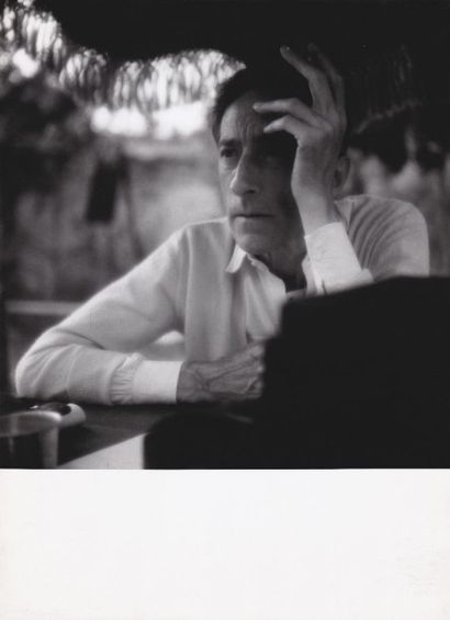 LA BELLE ET LA BÊTE Jean Cocteau sur le tournage...