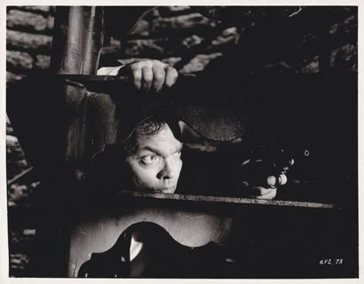 null LE TROISIÈME HOMME / THE THIRD MAN Orson Welles dans le film de Carol Reed (1949)....