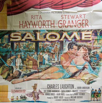 Salomé William Dieterle, 1953

Rita Hayworth, Stewart Granger

205x205 cm (affiche...