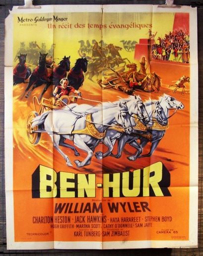 Ben Hur William Wiler, 1959

Charlton Heston

imp. Cinemato Paris

120x160 cm

Etat...