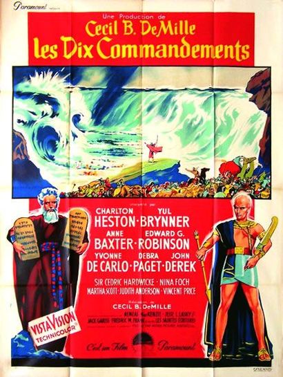 Les Dix Commandements The Ten Commandments

Cecil B. DeMille, 1956 

Charlton Heston,...