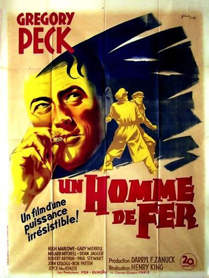 Un Homme de Fer Twelve o'clock high

Henry King, 1949 

Gregory Peck

Imp.Commerciales...