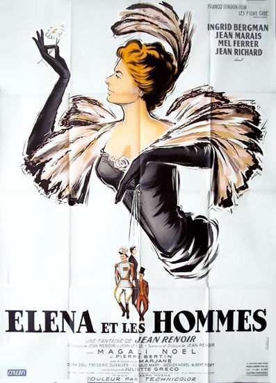 Elena et les hommes Jean Renoir, 1956 

Ingrid Bergman, Jean Marais

Imp. Cinémato...