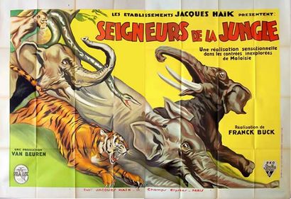 Les Seigneurs de la Jungle Fang and Claw

Franck Buck, 1935 

Franck Buck

Imp. cinématographie...