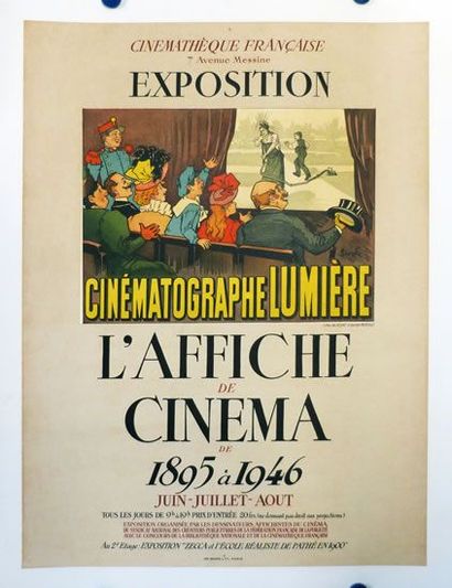 l'Affiche de Cinéma Exposition à la Cinémathèque française, 1946

Imp. Bedos et Cie

60x80...