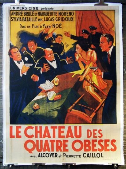 Le Château des quatre obèses Yvan Noé,1938

Marguerite Moreno, Sylvia Bataille

Imp....