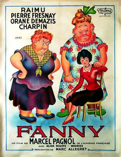 Fanny Marc Allégret, 1932
Raimu, Pierre Fresnay
Imp. Monégasque. Monte-Carlo, ressortie...