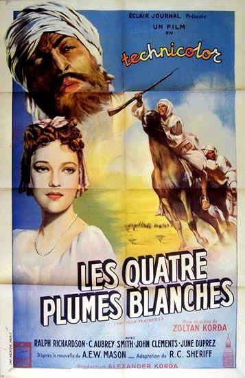 Les quatre plumes blanches Storm over the Nile

Zoltan Korda, 1939 

Ralph Richardson

Imp....