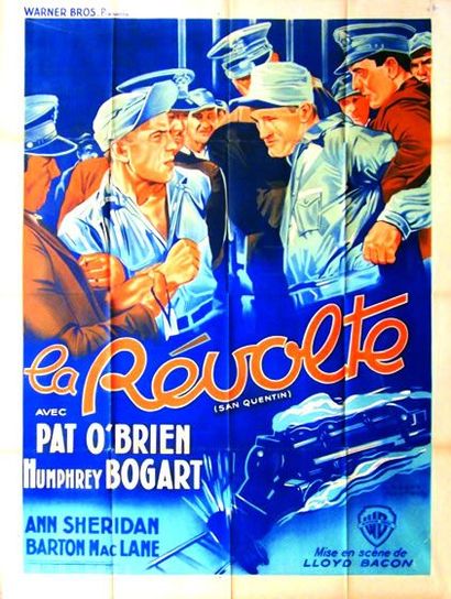 La Révolte San Quentin

Llyod Bacon, 1937 

Humphrey Bogart

Imp. Bedos, Paris

120x160...