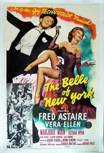 The belle of New York Charles Walters, 1952

Fred Astaire

69x104 cm affiche US one...