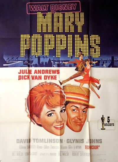 Mary Poppins Robert Stevenson , 1964 

Julie Andrews

Imp. Ets St Martin Paris

120x160...