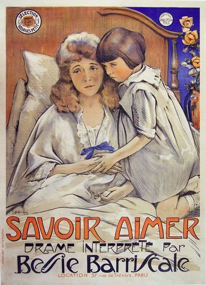 Savoir Aimer A woman who understood

William Parke, 1920

Bessie Barriscale

imp....