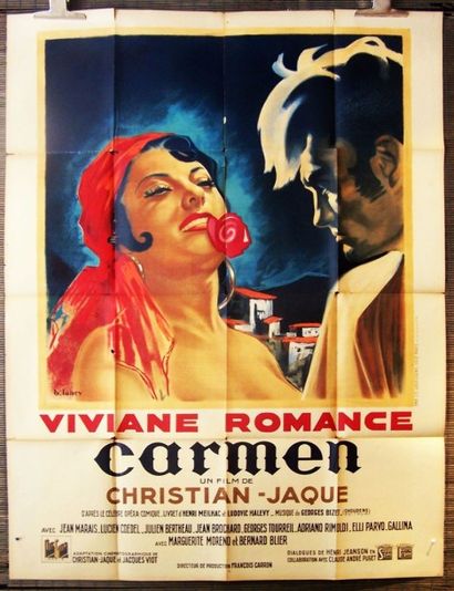 Carmen Christian-Jaque, 1942

Jean Marais, Vivianne Romance

imp. J. E Goossens Lille...