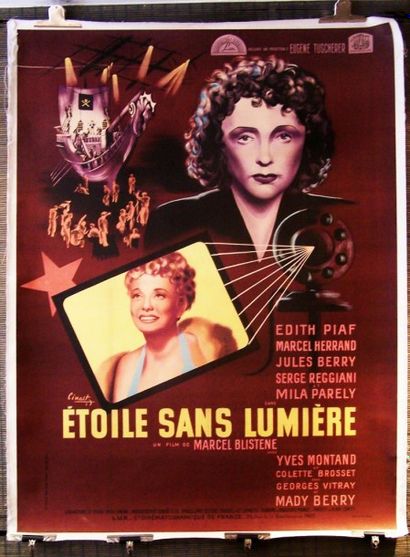 Etoile sans lumière Marcel Blistene, 1946

Edith Piaf, Yves Montand

Imp. Affiches...