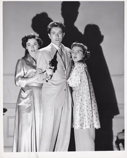 L’INCONNU DU NORD-EXPRESS / STRANGERS ON A TRAIN Ruth Roman, Farley Granger et Patricia...