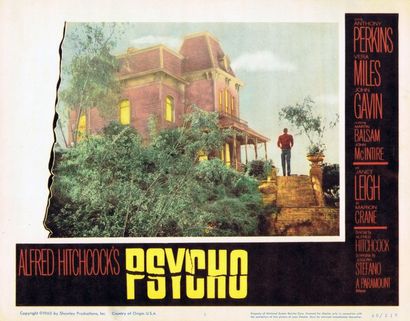 PSYCHOSE / PSYCHO Anthony Perkins dans le film d’Alfred Hitchcock (1960).

Lobby...