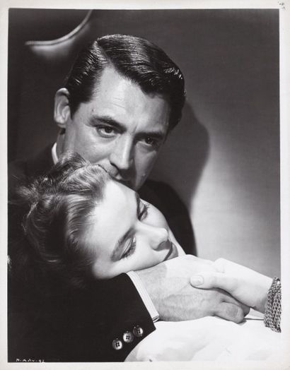 LES ENCHAÎNÉS / NOTORIOUS Cary Grant et Ingrid Bergman pour le film d’Alfred Hitchcock...