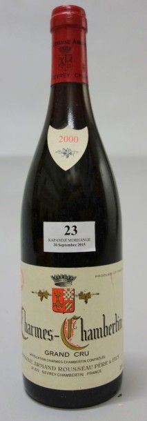 1 Bouteille CHARMES CHAMBERTIN - A. ROUSSEAU...