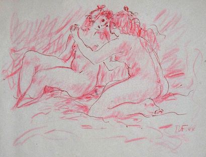 FERRERO. VERLAINE (Paul) Romance et la bonne chanson. Lithographies originales de...