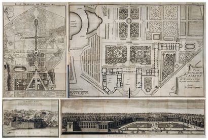null PIGANIOL DE LA FORCE. Description des châteaux et parcs de Versailles, de Trianon...