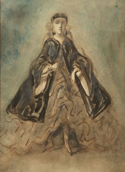 null Constantin GUYS (1802 - 1892)

Etude de femme en pied

Aquarelle, reprise postérieure...