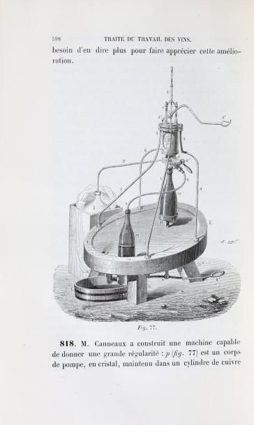 null [VIN] MAUMENE (Edme-Jules) Traité théorique et pratique du travail des vins....