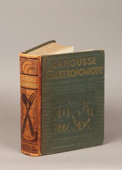 MONTAGNE (PROSPER) Larousse gastronomique, préface d'Escoffier et Gilbert. In-quarto,...