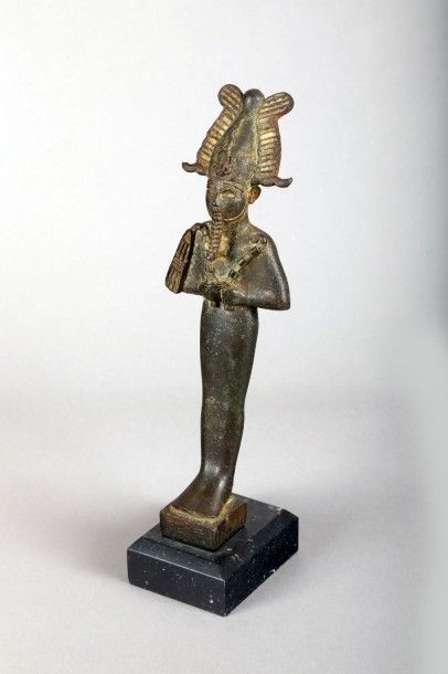 Statuette d'Osiris. Statuette votive représentant...