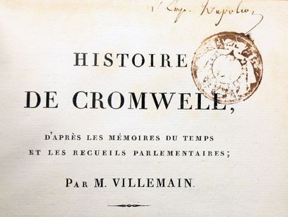 null Napoléon Ier. Rarissimes exemplaires de la bibliothèque de L'Empereur à Saint...