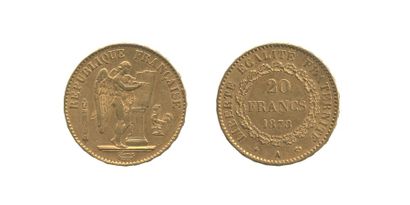 null *20 francs. Paris.1878. (G. 1063). Presque Très beau.