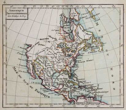 null RIZZI ZANNONI (Giovanni Antonio). Atlas géographique contenant la mappemonde...