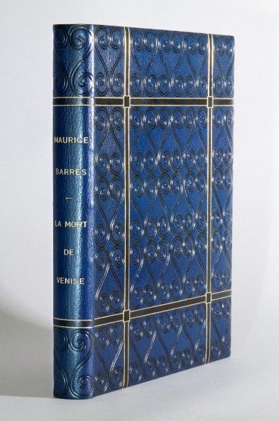 null BARRÈS (Maurice). La mort de Venise. Lyon, Cercle lyonnais du Livre, 1936. Grand...