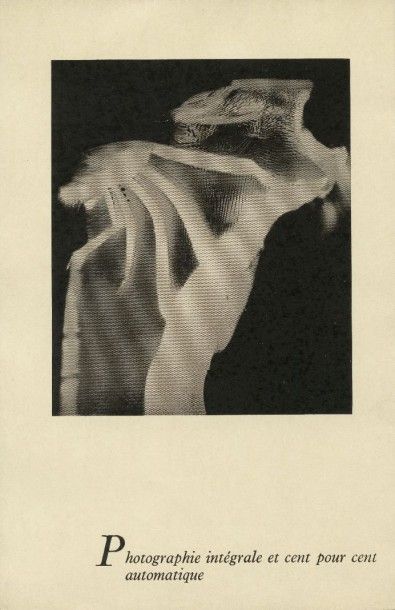 null MAN RAY. La photographie n'est pas l'art. Paris, GLM, 1937. Grand in-8, [5]...