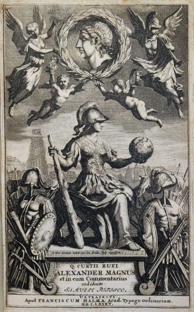 null QUINTE-CURCE. De rebus Alexandri Magni. Ultrajecti, apud Fr. Halma, 1685. 2...