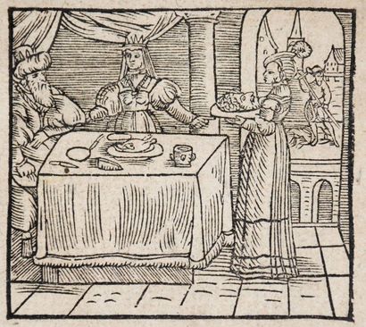 null [Erasme. Théâtre sacré. Histoire]. Recueil de 5 ouvrages composé en 1567. In-8,...